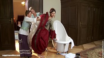 Seduced Maids Sensual Lesbian Scene By Sapphix
