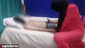 Arab StepMom Wants To Wake Her StepSon But She Liked His Penis