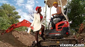 Vixenx Sexy Latina Katia Construction Site Anal Sex