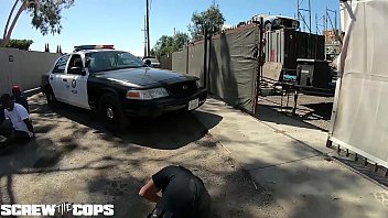 Screw The Cops White Female Cop Fucked By Three Bbc