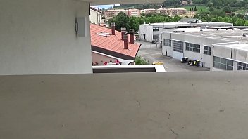 Caught Spying My Neighbors Daughter Masturbating On Her Balcony