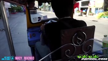 Tuk Tuk Patrol Macy Nihongo Takes Farang Dick