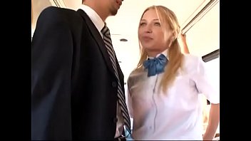 Blonde Groped To Orgasm On Bus