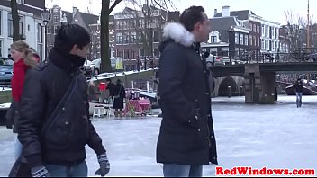 Amsterdam Tourist Rims Real On Camera
