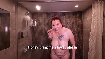 Passionate Lesbian Sex In The Shower With A New Neighbor