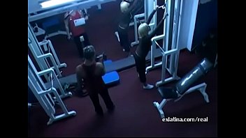 Hidden Camera Films Old Guy Fucking Young Latina In Gym