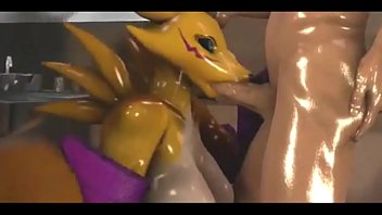3D Renamon Compilation With Sounds By Thehentaihard69